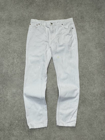 Gucci Mid-Rise Web Detail Straight Leg Jeans