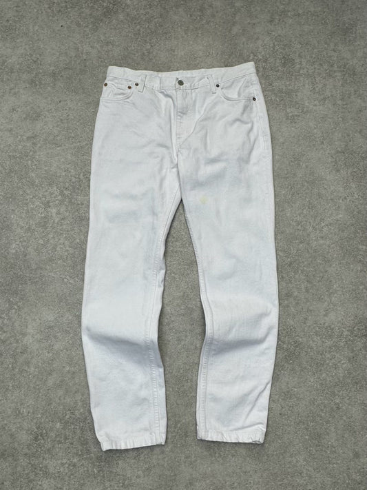 Gucci Mid-Rise Web Detail Straight Leg Jeans