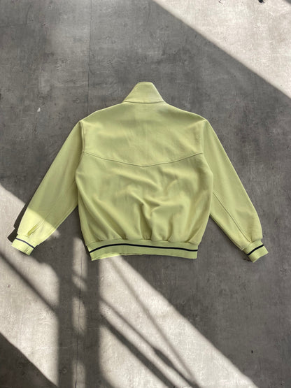 Balenciaga Paris Waffle Track Jacket (HT963). FA: 276 | Small, Lime Green
