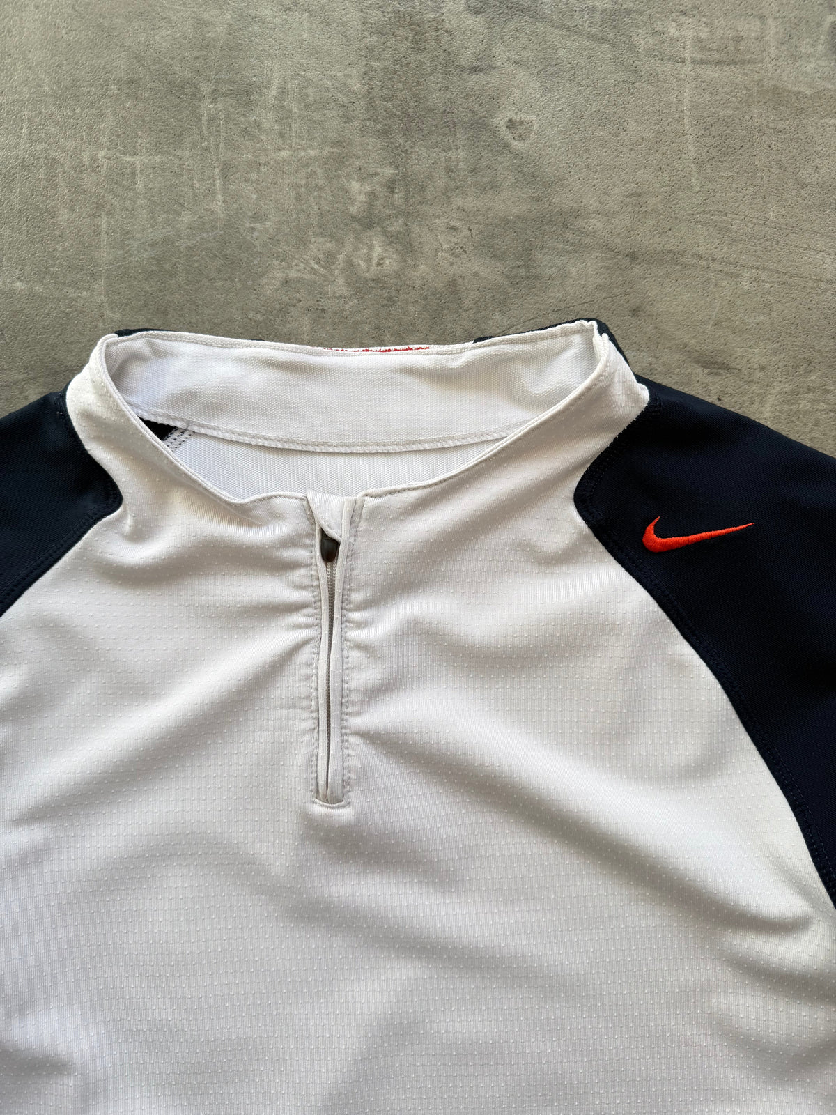 2006 Nike Sphere Tony Spackman Contrast Red Top | Small, Multicoloured