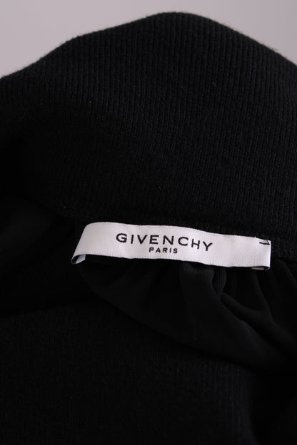 Givenchy Knit/ Pleated Skirt Black 14 | O/S, Black