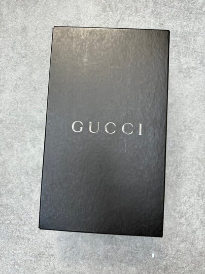 Gucci Wide Stitch Leather Loafers