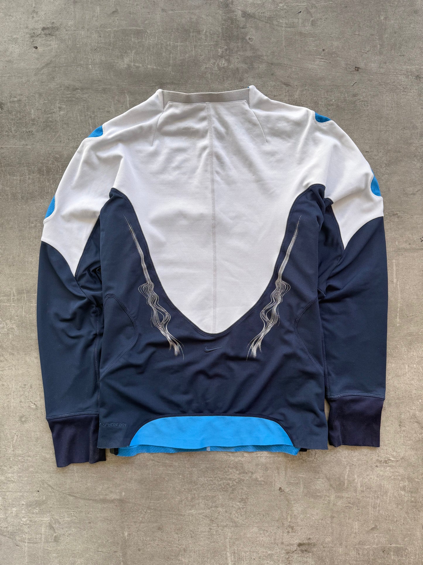 2006 Nike Sphere Tony Spackman LS Structured Top (sold as seen) | Large, Multicoloured