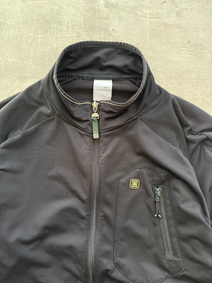 Rare 2000's Nike Shox Black Full Zip Sweatshirt | Extra Large, Multicoloured