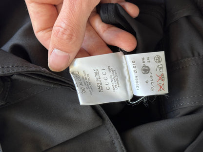 2004 Gucci Tom Ford Wool Blend Cropped Field Jacket | Small, Multicoloured