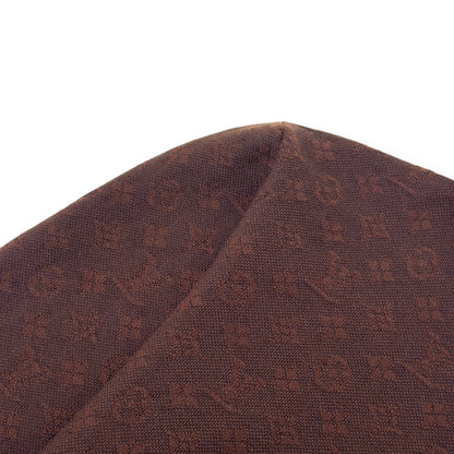 Louis Vuitton Wool Monogram Track Hoodie Brown - Back Detail