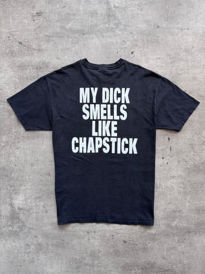 2000s Emily's Toy Box "CHAPSTICK" Back Print Graphic Tee | Extra Large, Multicoloured