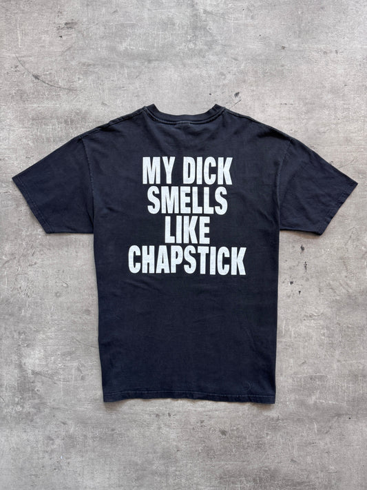 2000s Emily's Toy Box "CHAPSTICK" Back Print Graphic Tee | Extra Large, Multicoloured