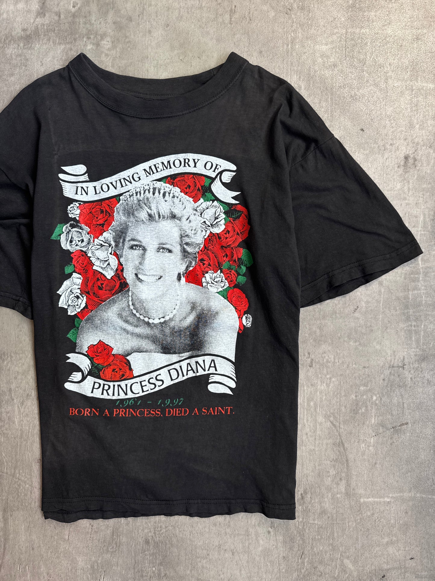 90s Princess Diana Memorial Graphic Tee