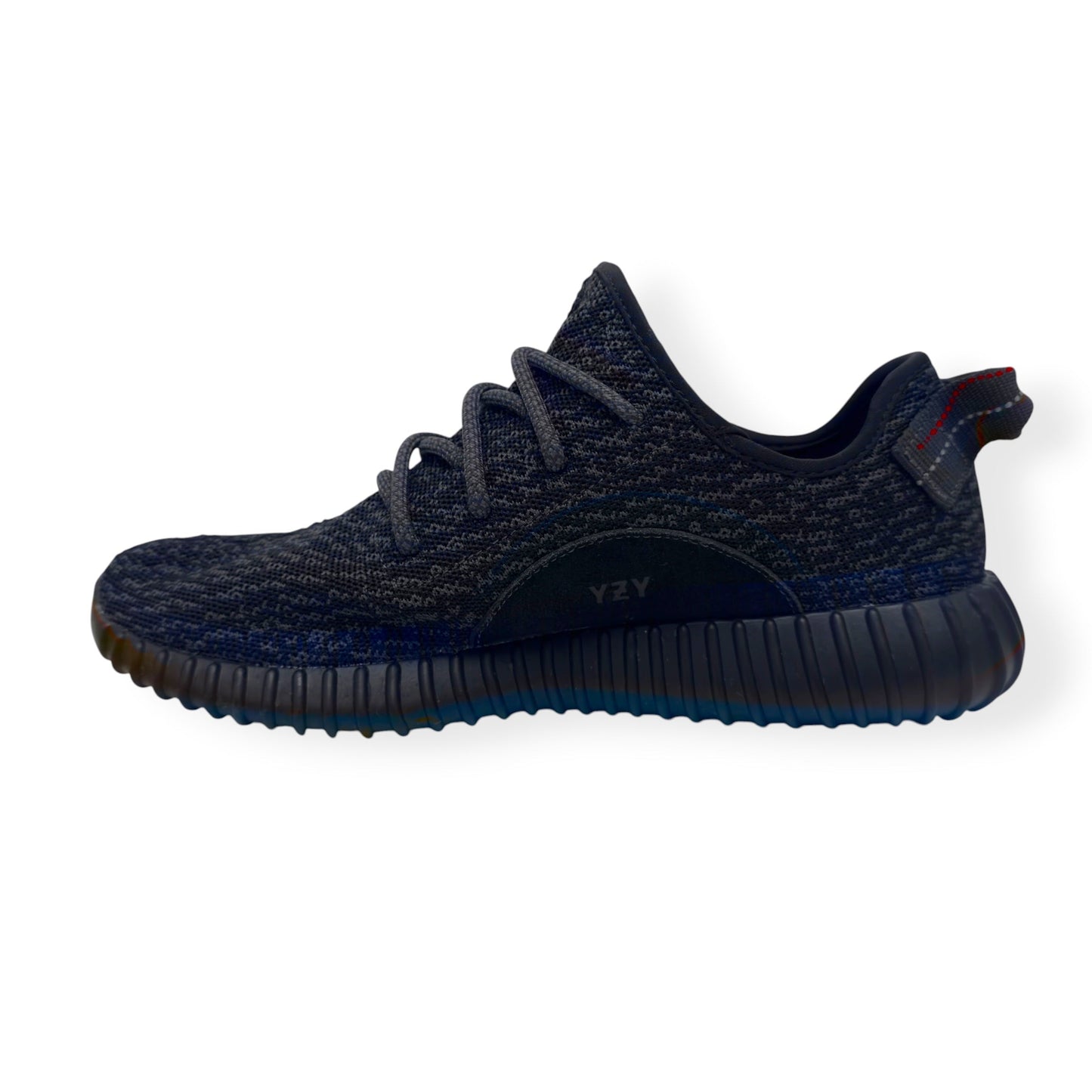 YEEZY BOOST 350 SNEAKER PIRATE BLACK UK7.5 | UK 7.5, Black