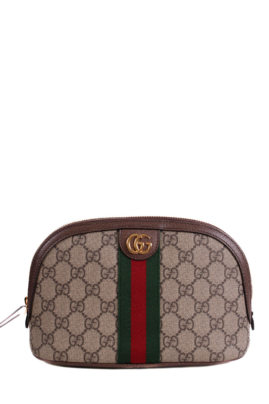 Gucci Ophidia Cosmetic Pouch Beige | O/S, Multicoloured