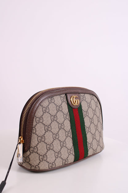 Gucci Ophidia Cosmetic Pouch Beige | O/S, Multicoloured