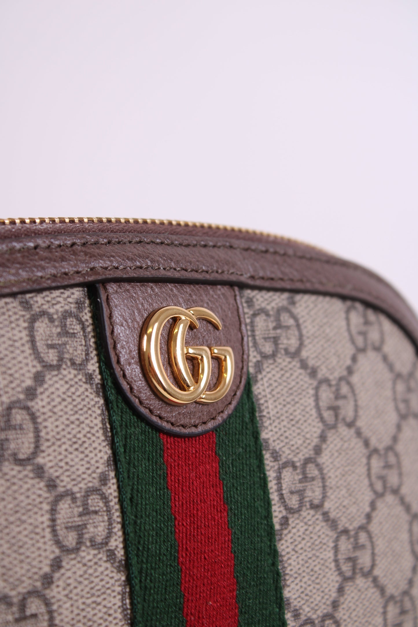 Gucci Ophidia Cosmetic Pouch Beige | O/S, Multicoloured