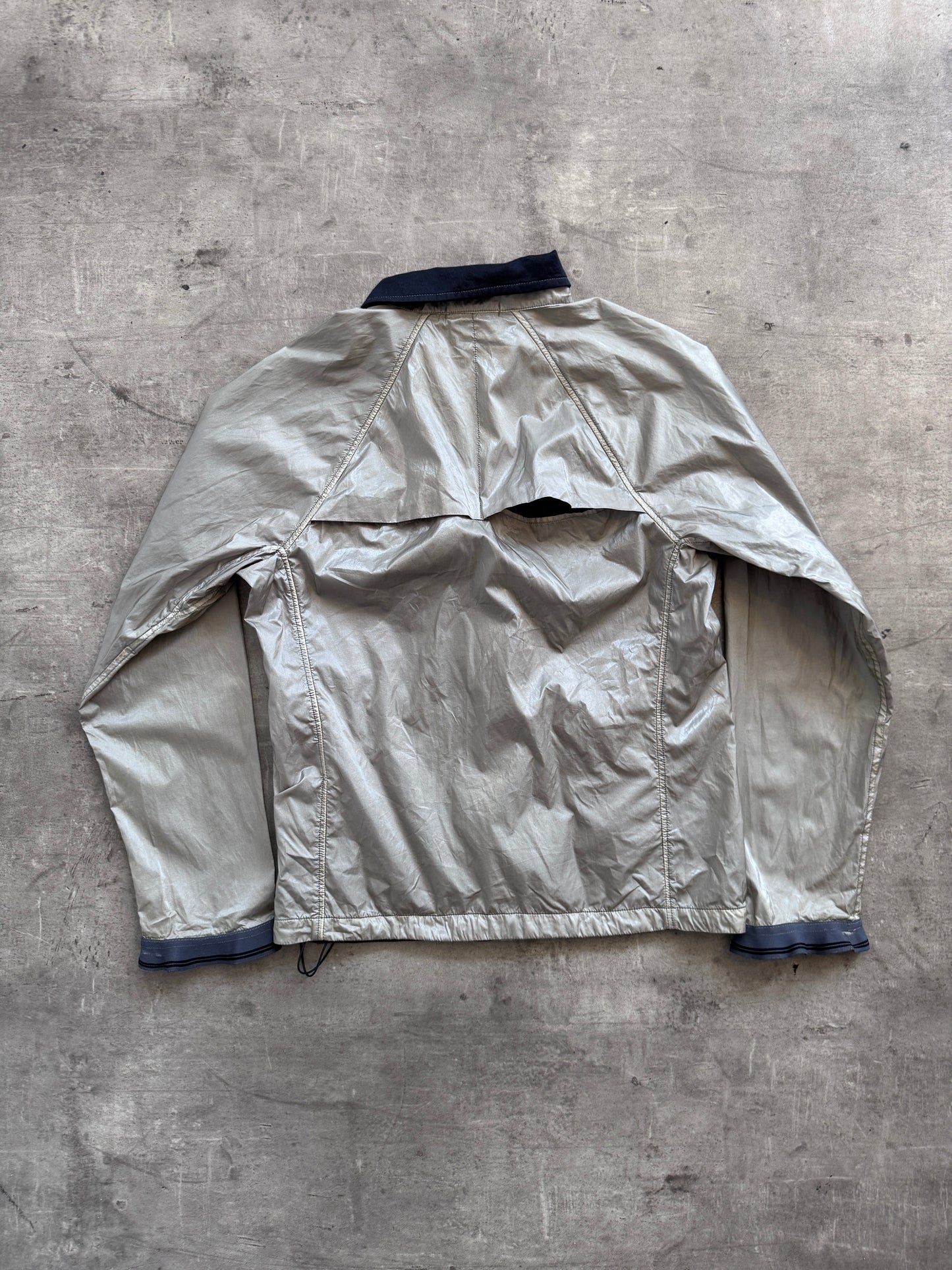 S/S 2008 Stone Island Grey Technical Spalmatura Jacket | Large, Multicoloured