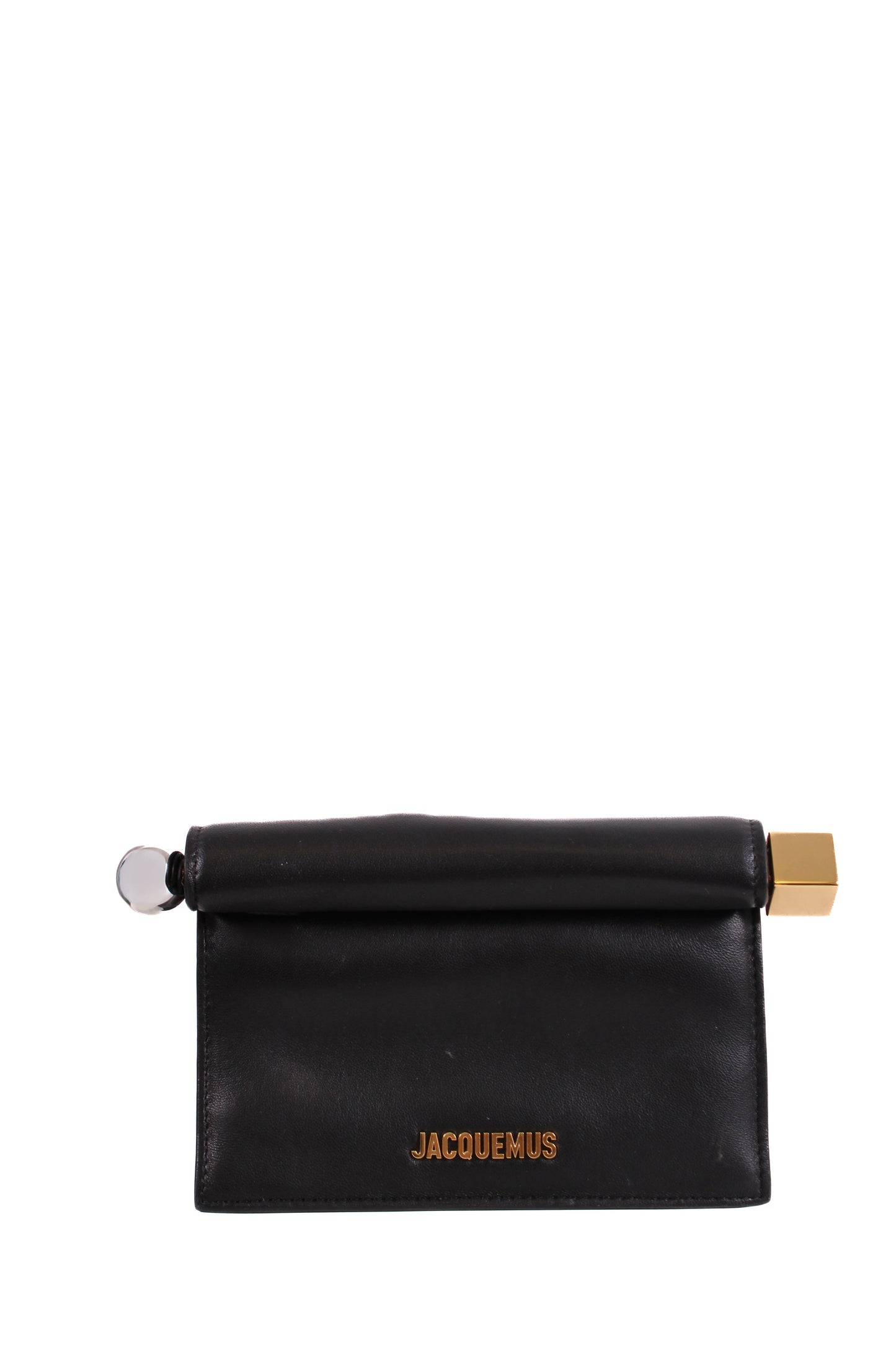 Jacquemus La Petite Rond Carre Clutch Black | O/S, Black