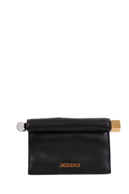 Jacquemus La Petite Rond Carre Clutch Black | O/S, Black