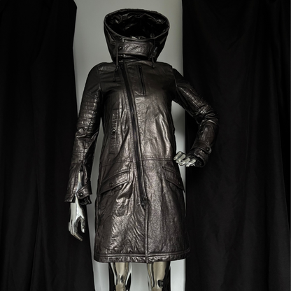 DIESEL BLACK GOLD FW14 LEATHER COAT | O/S, Multicoloured