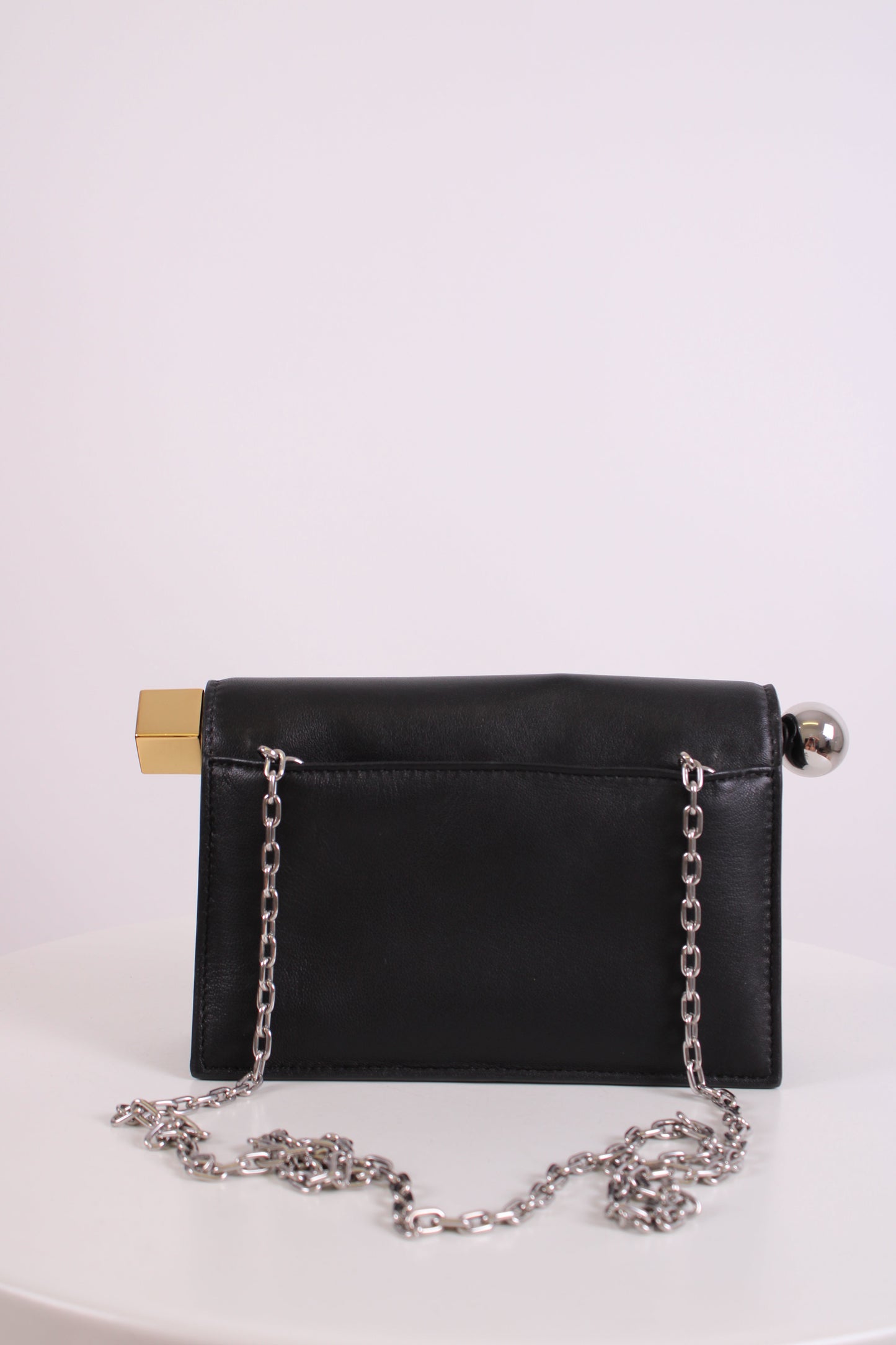 Jacquemus La Petite Rond Carre Clutch Black | O/S, Black