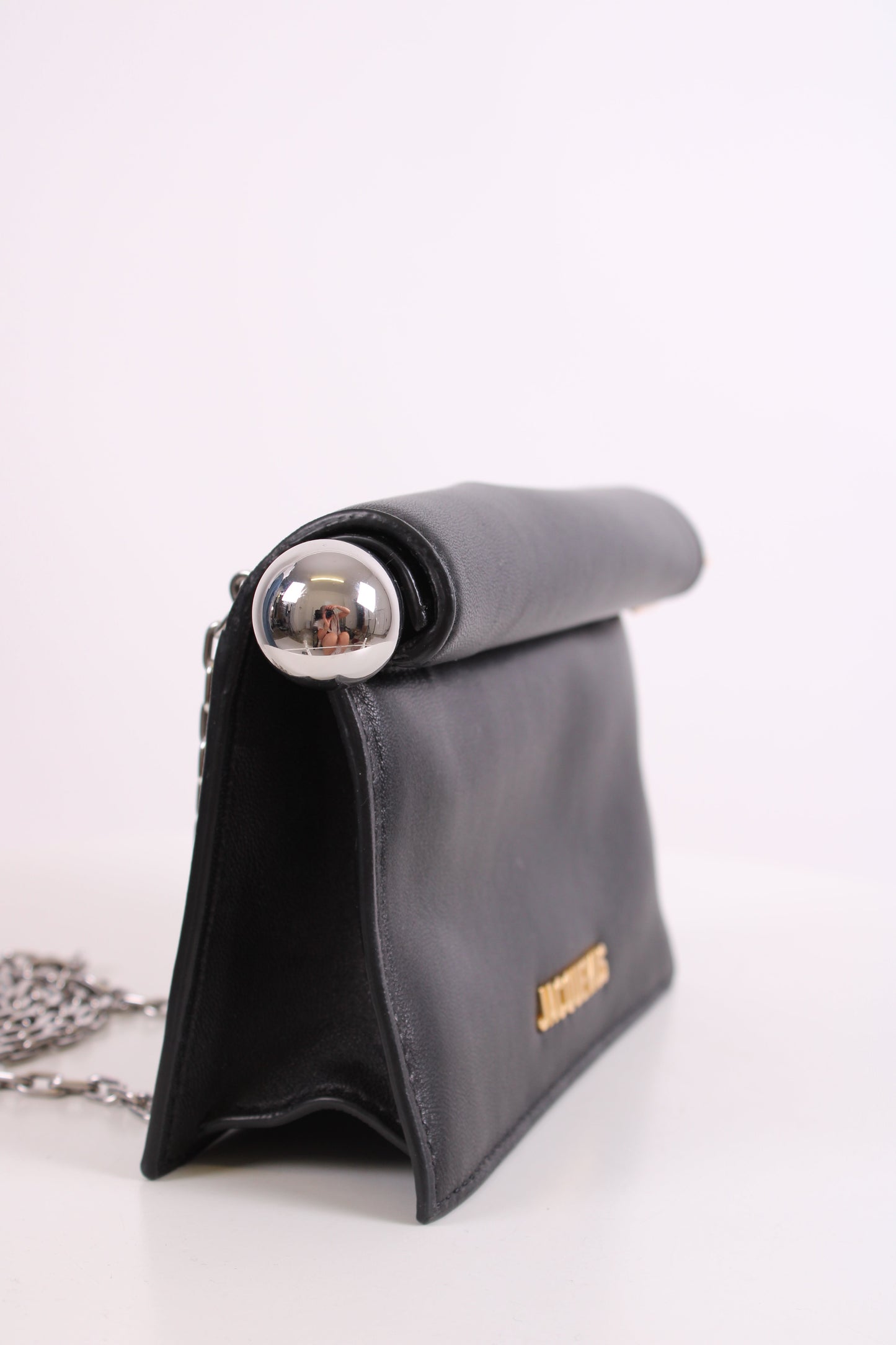Jacquemus La Petite Rond Carre Clutch Black | O/S, Black