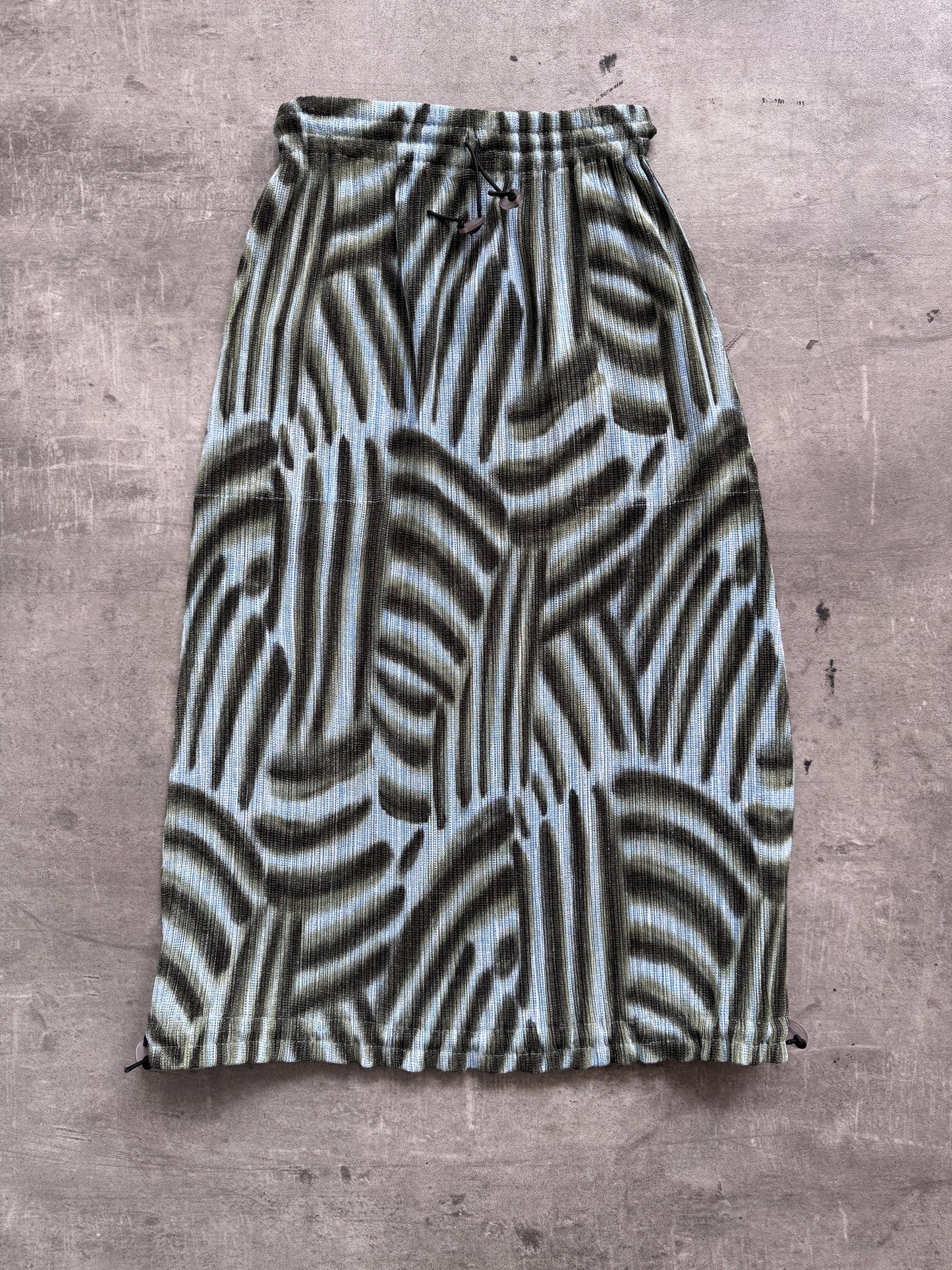 Issey Miyake Brushstroke Pleated Two-Piece Set | Medium, Multicoloured
