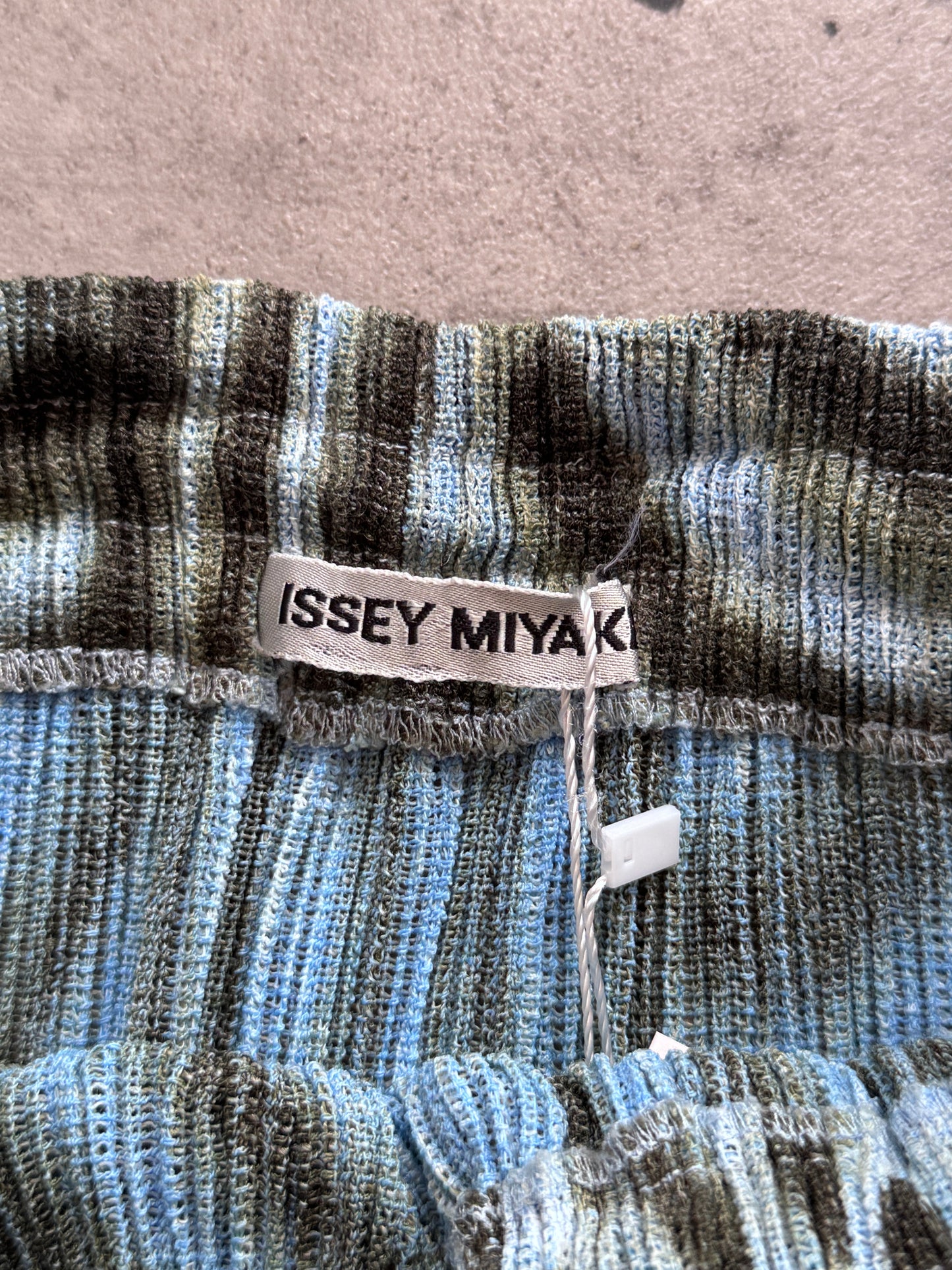 Issey Miyake Brushstroke Pleated Two-Piece Set | Medium, Multicoloured