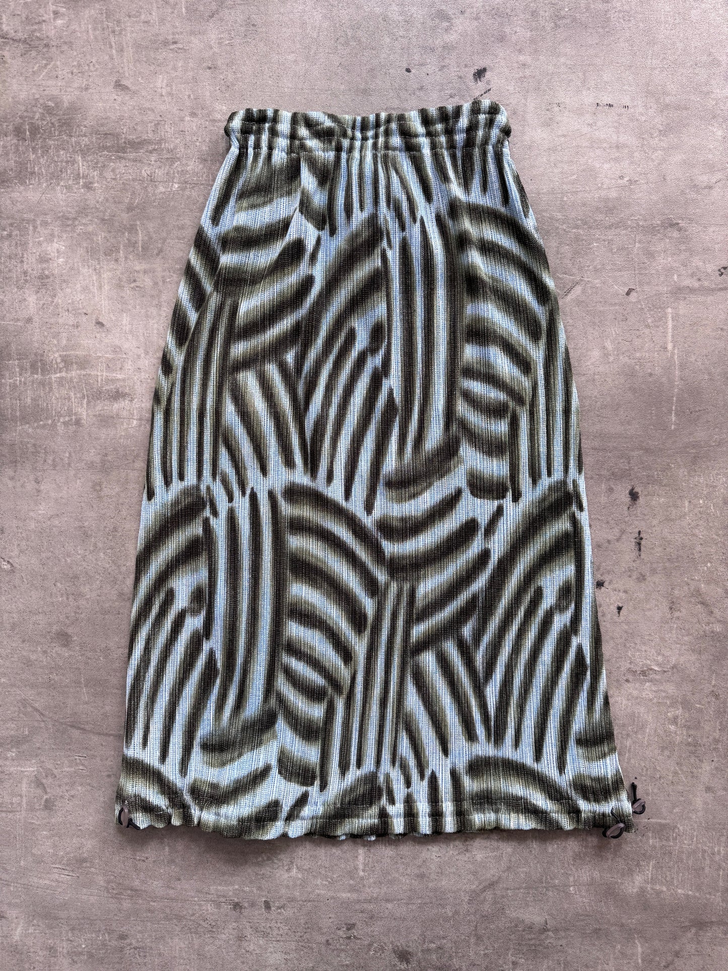 Issey Miyake Brushstroke Pleated Two-Piece Set | Medium, Multicoloured
