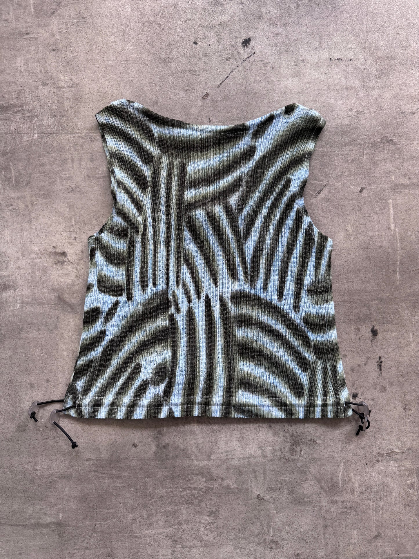 Issey Miyake Brushstroke Pleated Two-Piece Set | Medium, Multicoloured