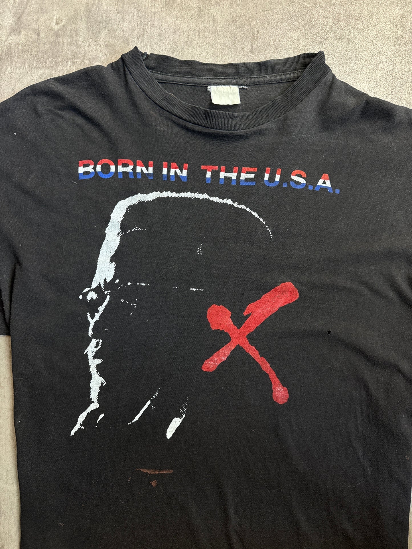 Malcolm X Born In The USA Graphic Tee