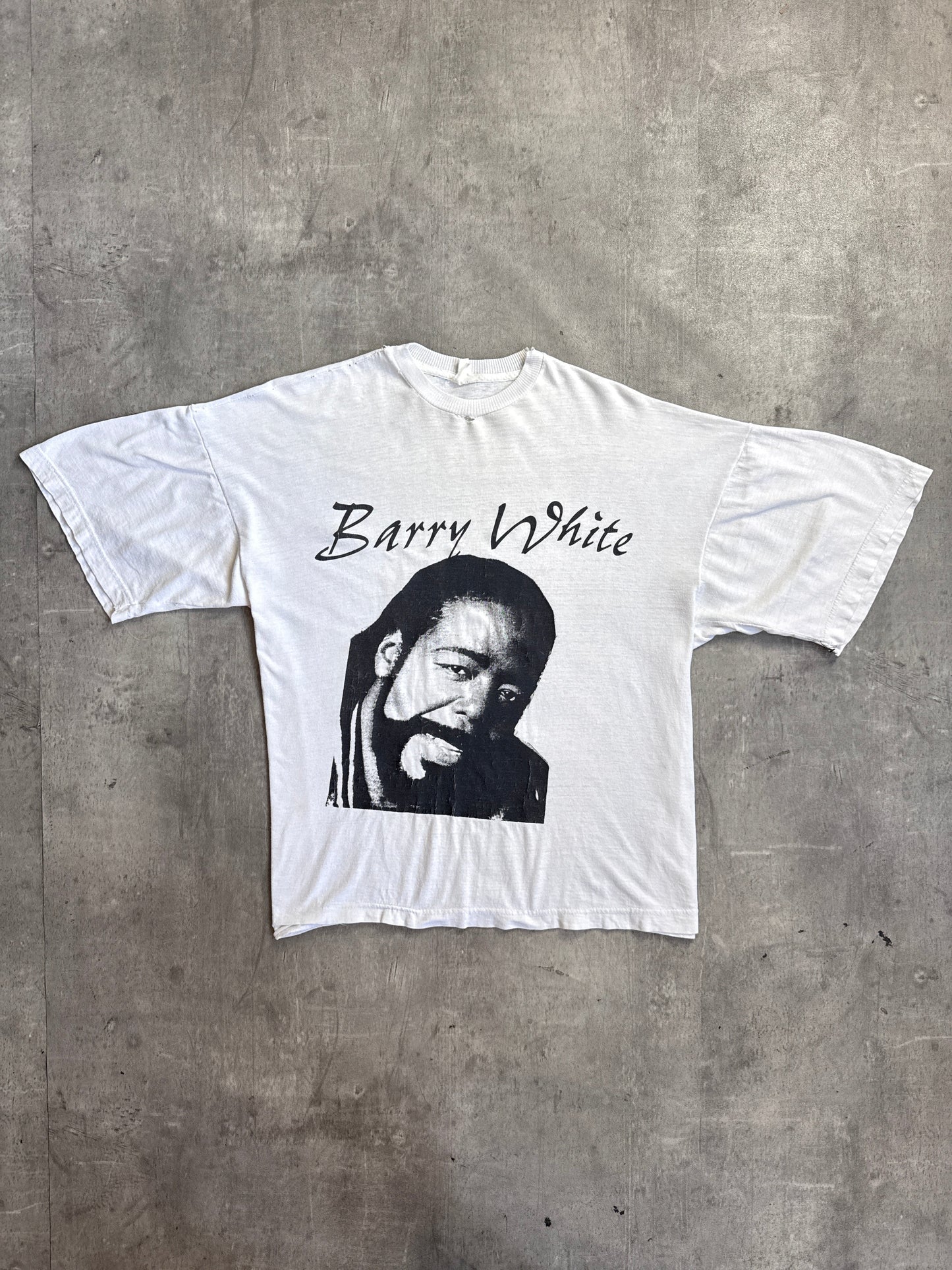 Barry White Portrait Graphic Tee