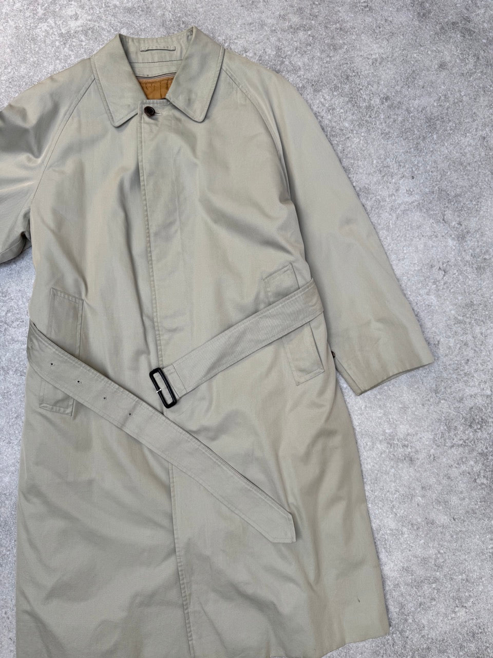 Burberry Detachable Nova Check Wool Lined Long Trench