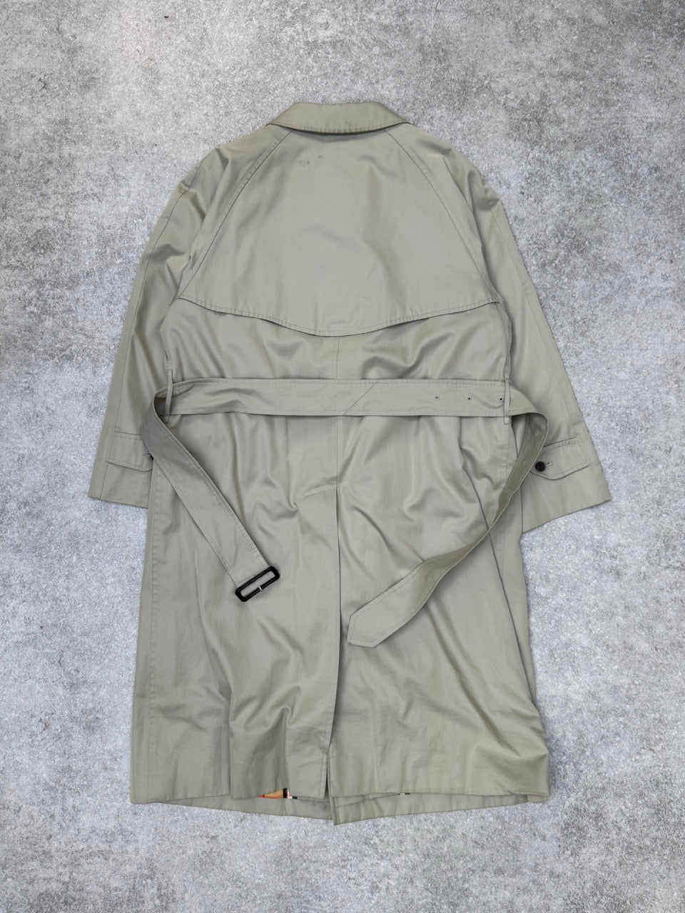 Burberry Detachable Nova Check Wool Lined Long Trench