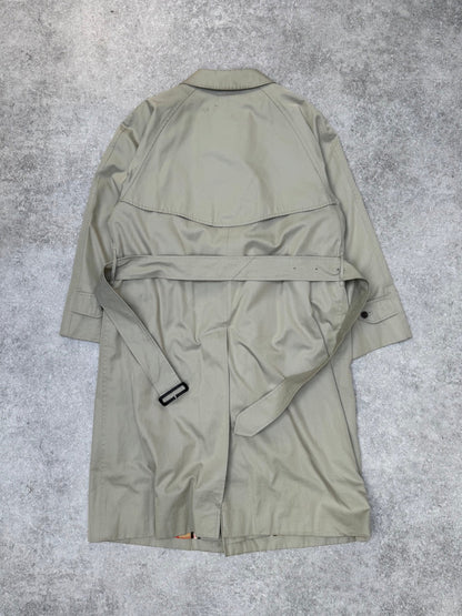 Burberry Detachable Nova Check Wool Lined Long Trench