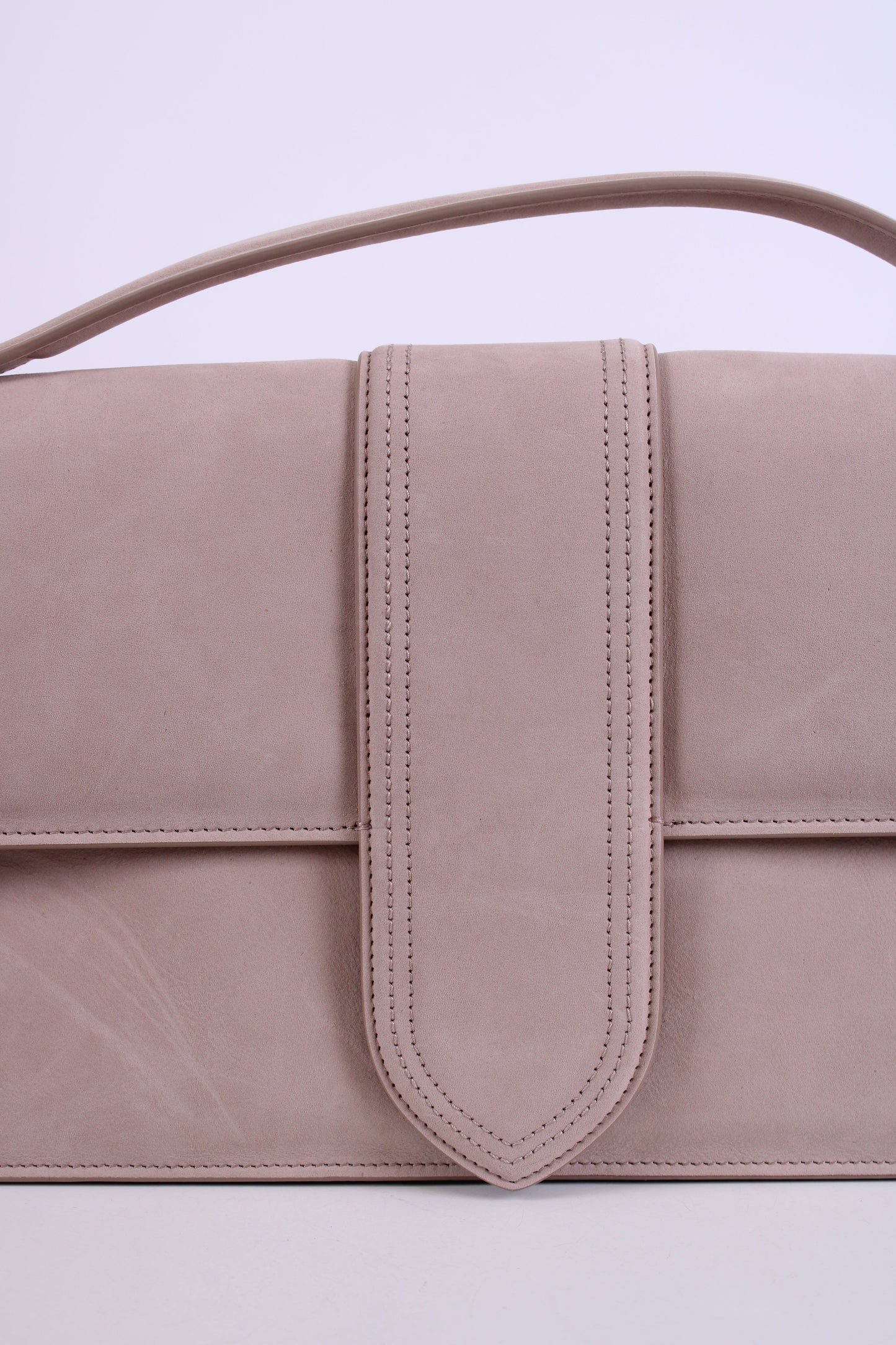 Jacquemus La Grande Bambino Suede Bag Beige | O/S, Beige