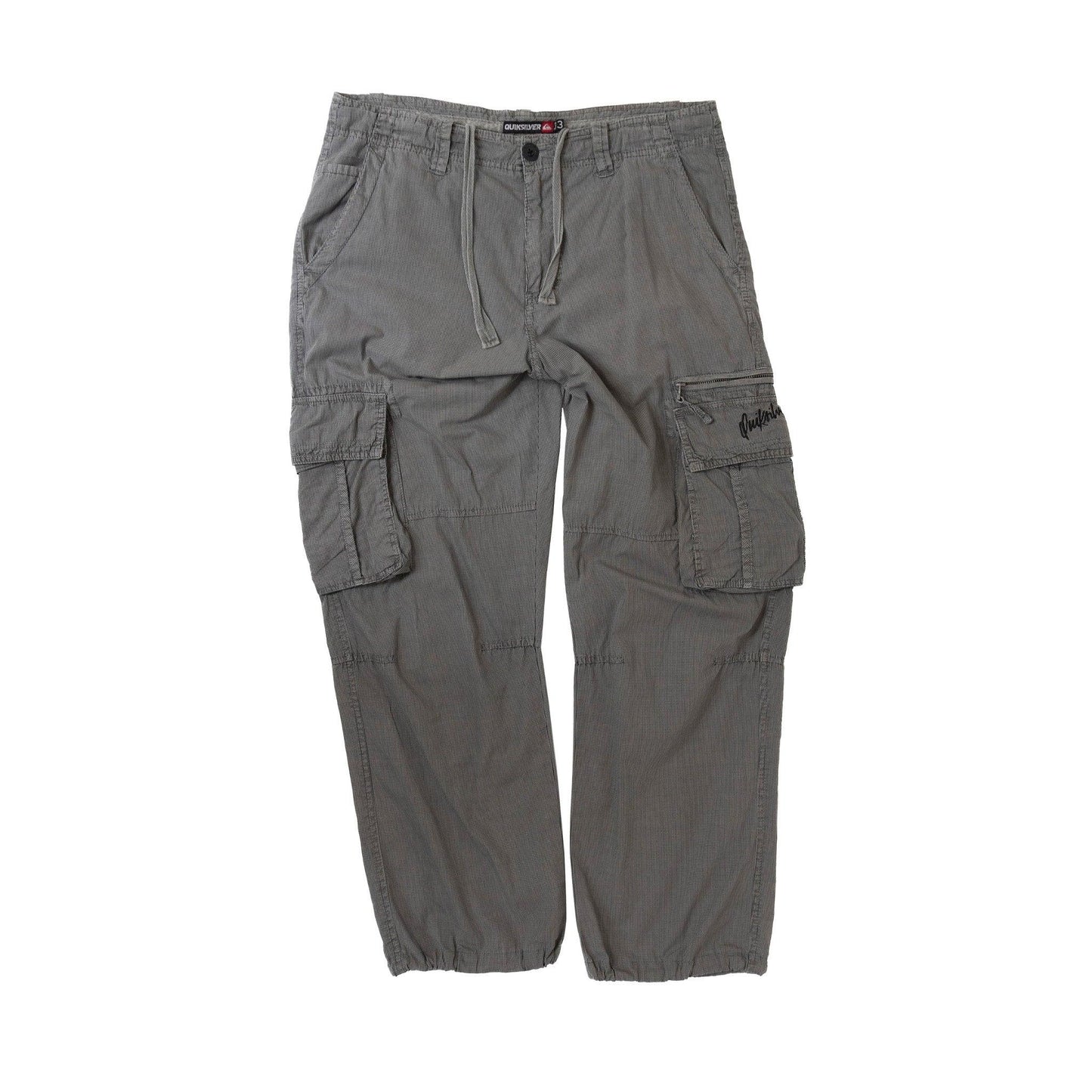 Quicksilver Checkered Cargos