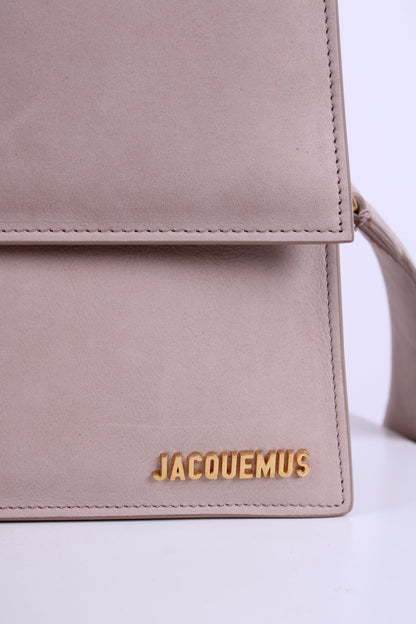 Jacquemus La Grande Bambino Suede Bag Beige | O/S, Beige