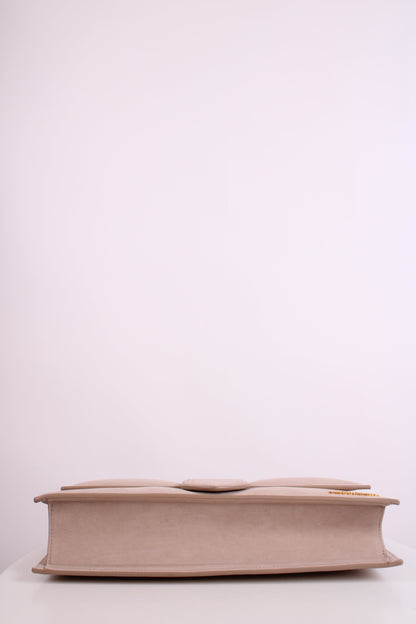 Jacquemus La Grande Bambino Suede Bag Beige | O/S, Beige