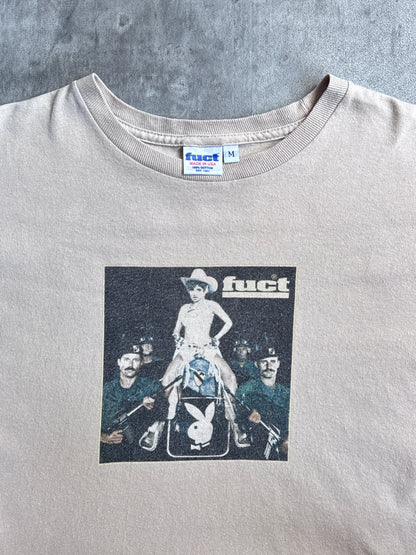 Fuct Playboy Graphic Print Taupe Tee