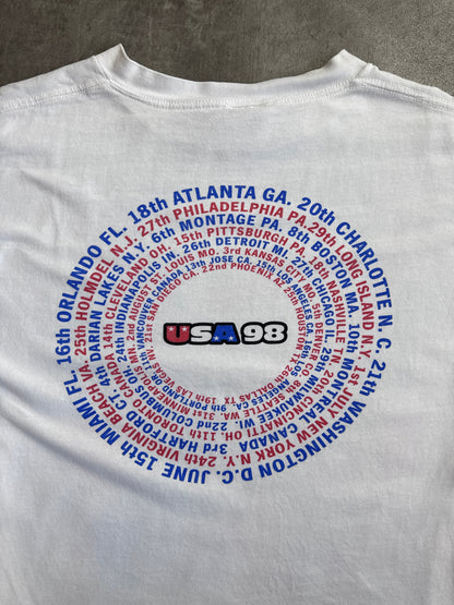 The Spice Girls 98 Tour Tultex Cotton Graphic Tee