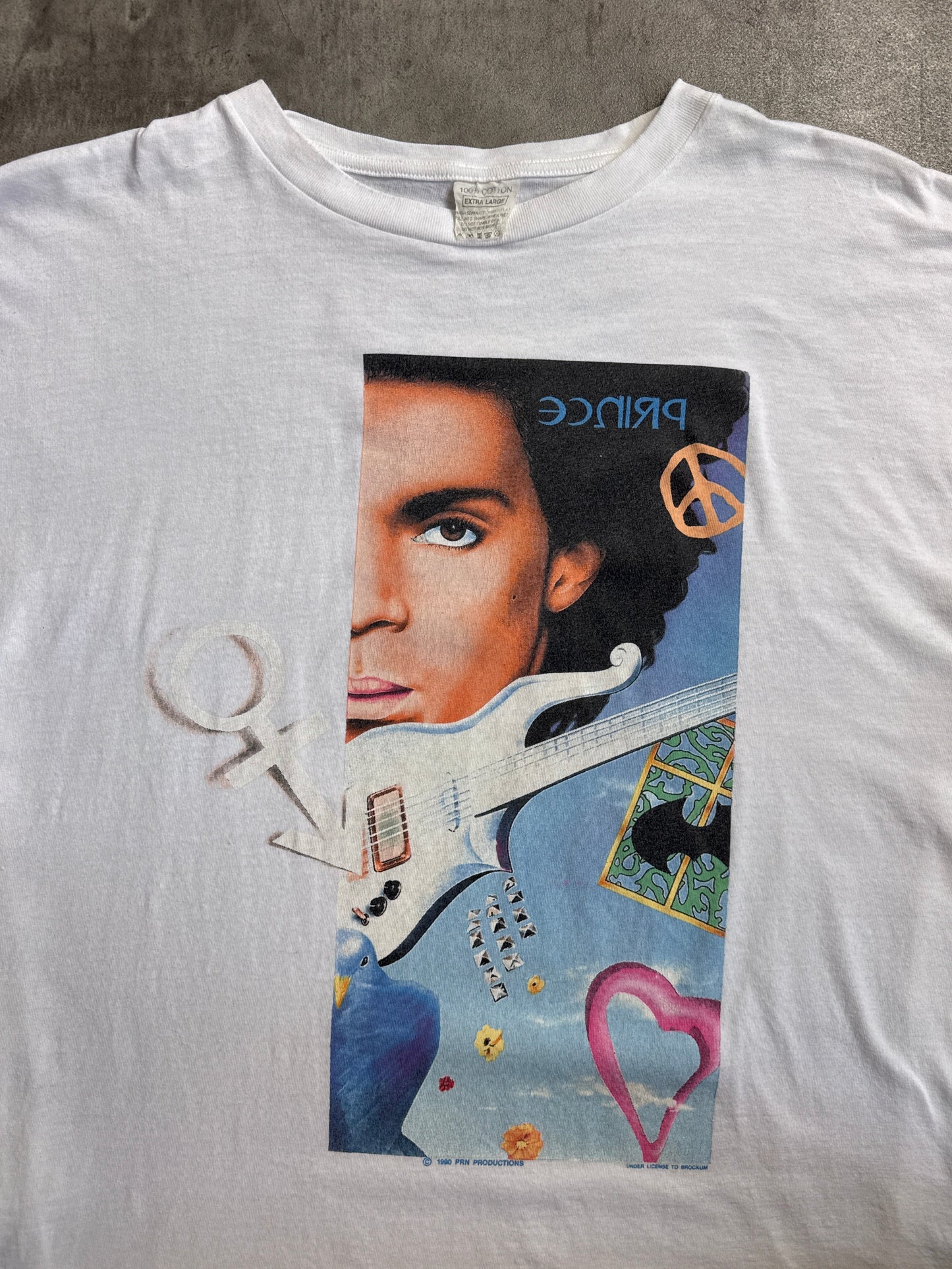 1999 Prince Around The World In a Day Tour Tee