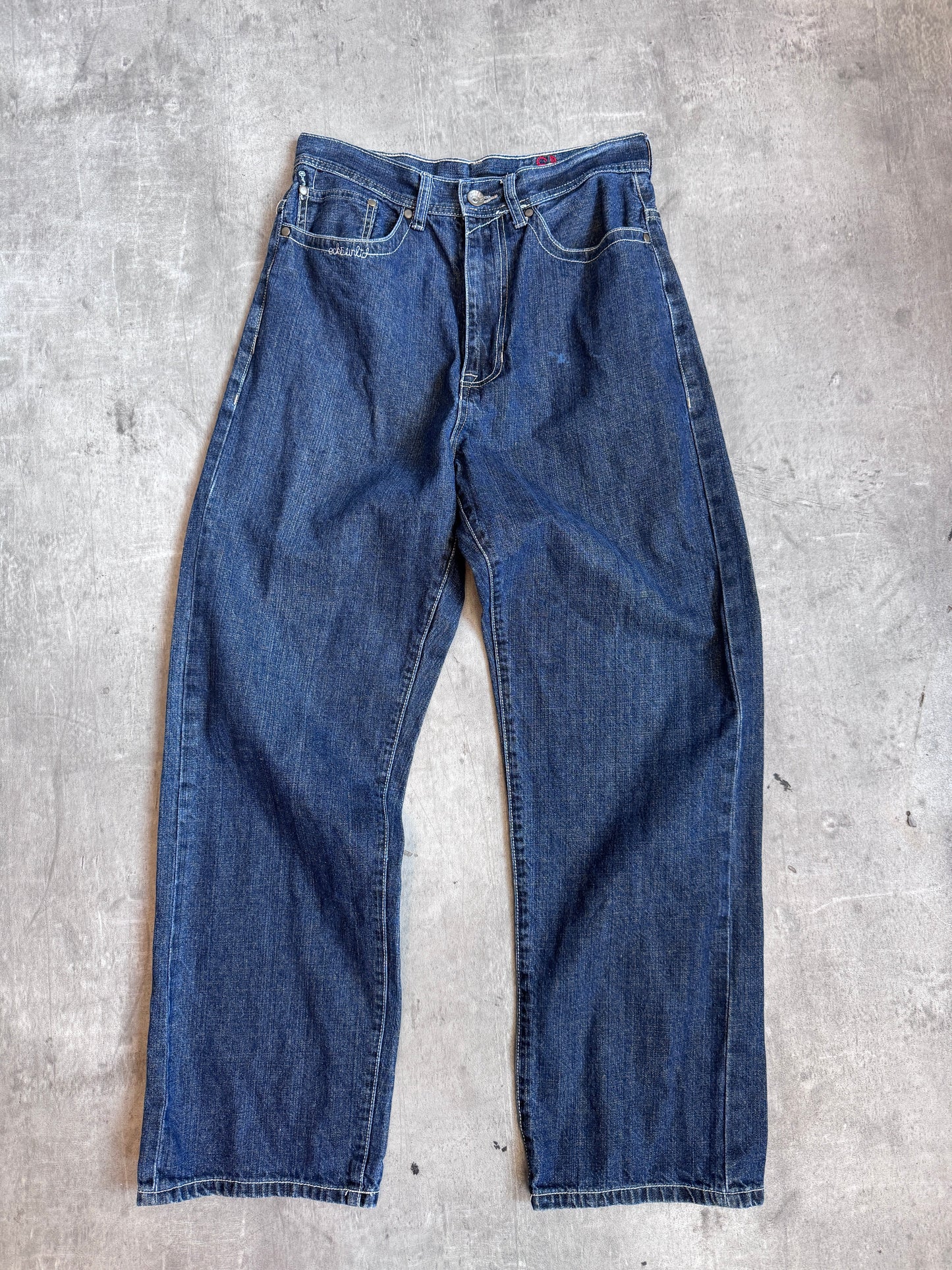 Ecko Embroidered Back Pocket Detailed Jeans