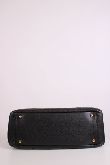 Chanel Timeless CC Caviar Tote Black | O/S, Black