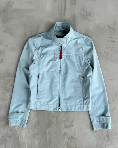 PRADA SPORT 2000'S BABY BLUE GORETEX JACKET - M