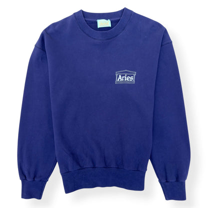 ARIES MINI TEMPLE SWEATSHIRT NAVY M | Medium, Navy
