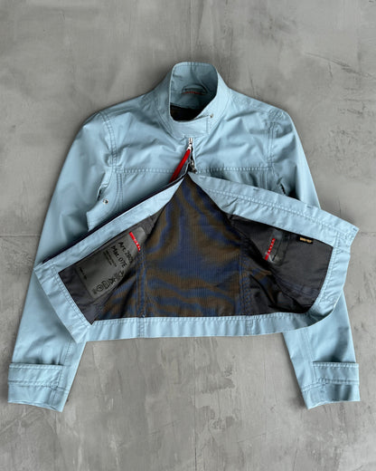 PRADA SPORT 2000'S BABY BLUE GORETEX JACKET - M