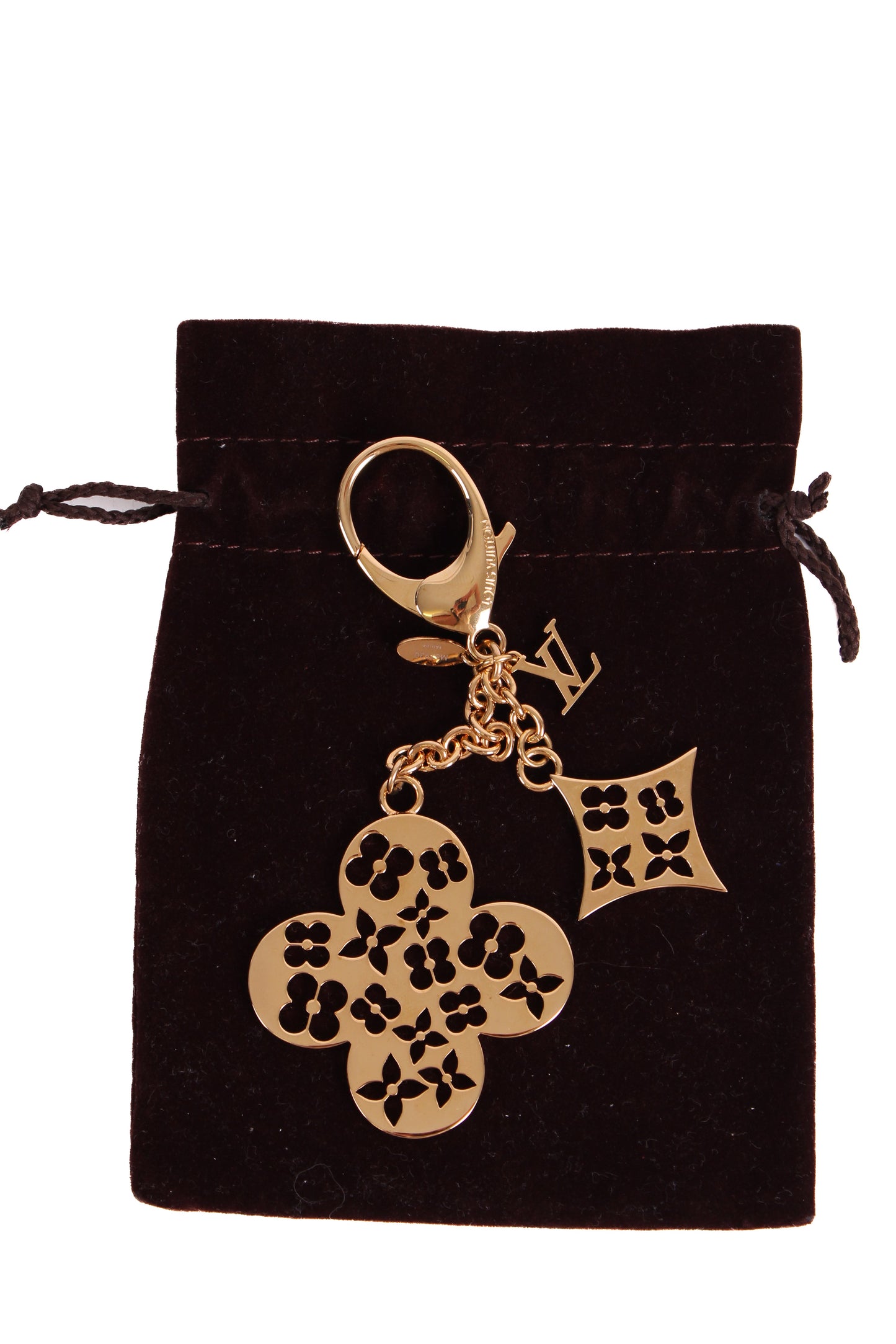 Louis Vuitton Ivy Keychain Gold Colour | O/S, Gold