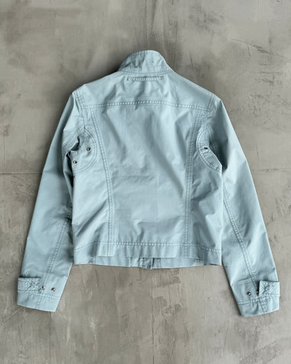 PRADA SPORT 2000'S BABY BLUE GORETEX JACKET - M