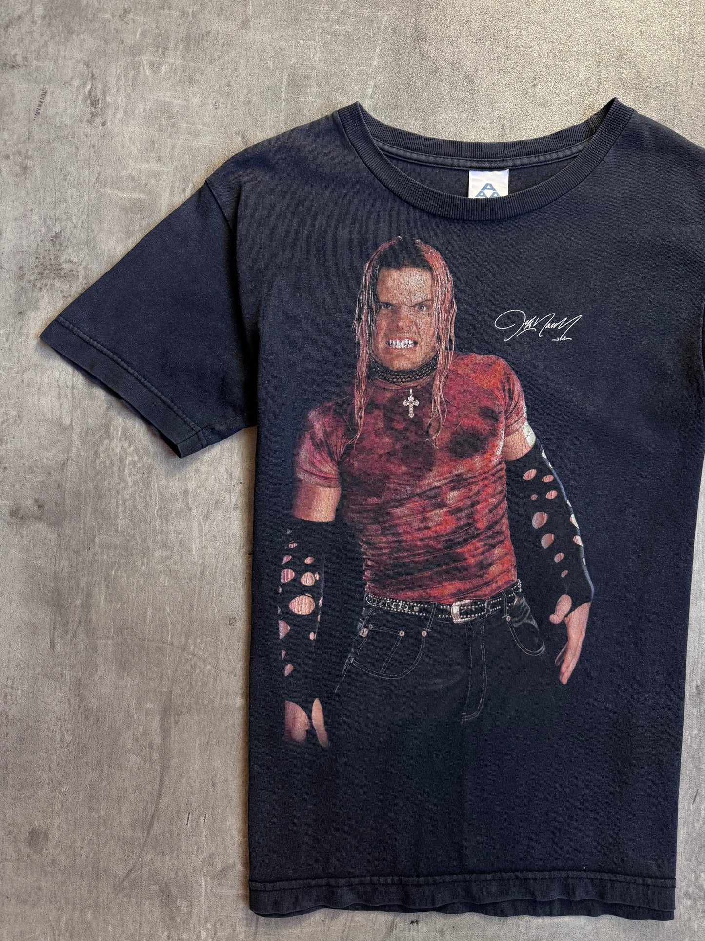 Jeff Hardy Wrestling 'Xpand Your Imagi-Nation' Black Graphic Tee