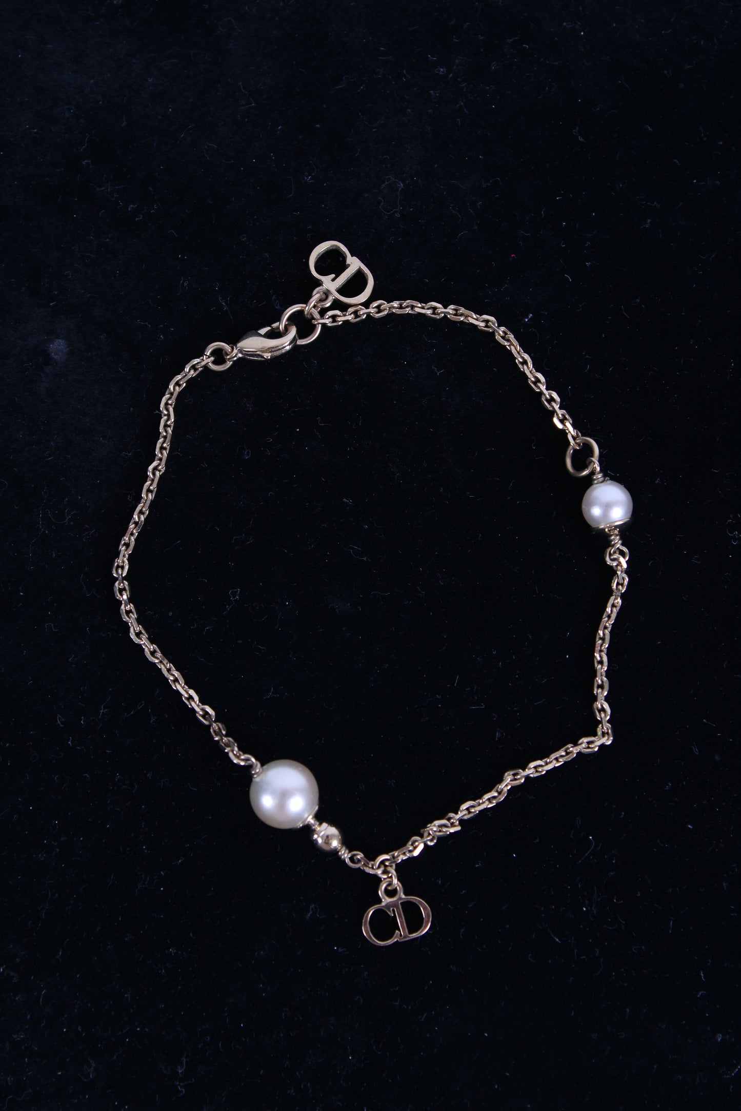 Christian Dior Chain Bracelet Gold | O/S, Gold