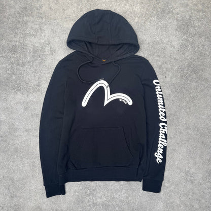 VT STAFF PICKS: Evisu Black "Unlimited Challenge" Logo Hoodie