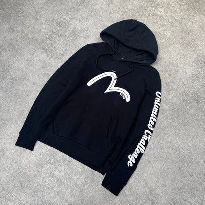 VT STAFF PICKS: Evisu Black "Unlimited Challenge" Logo Hoodie